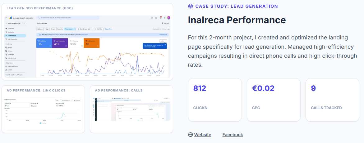 Inalreca case study